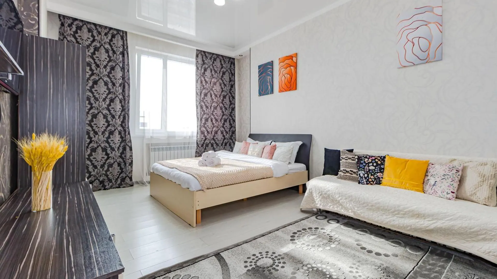 Apartment Уютная Квартира На Кабанбай Батыра 58Б Nur-Sultan